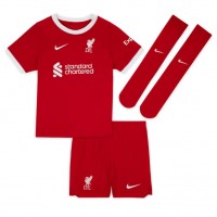 Liverpool Federico Chiesa #14 Fußballbekleidung Heimtrikot Kinder 2024-25 Kurzarm (+ kurze hosen)